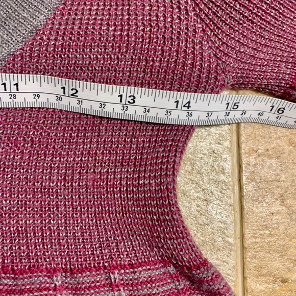 Free People Wool Blend Balloon Sleeve Sweater Sz M - Picture 7 of 13